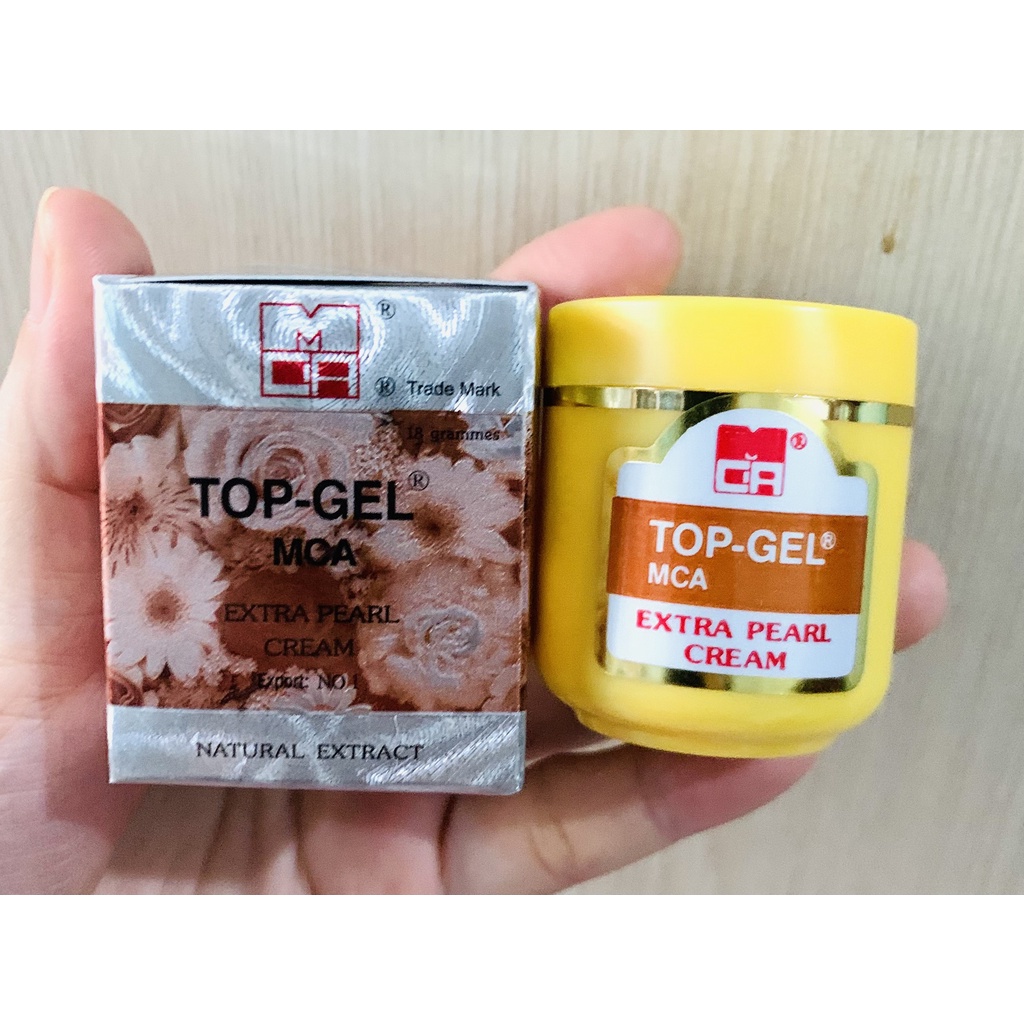 1 HỘP KEM DƯỠNG TRẮNG DA MỜ NÁM TOP-GEL 18G - SẢN PHẨM CỦA ĐÀI LOAN