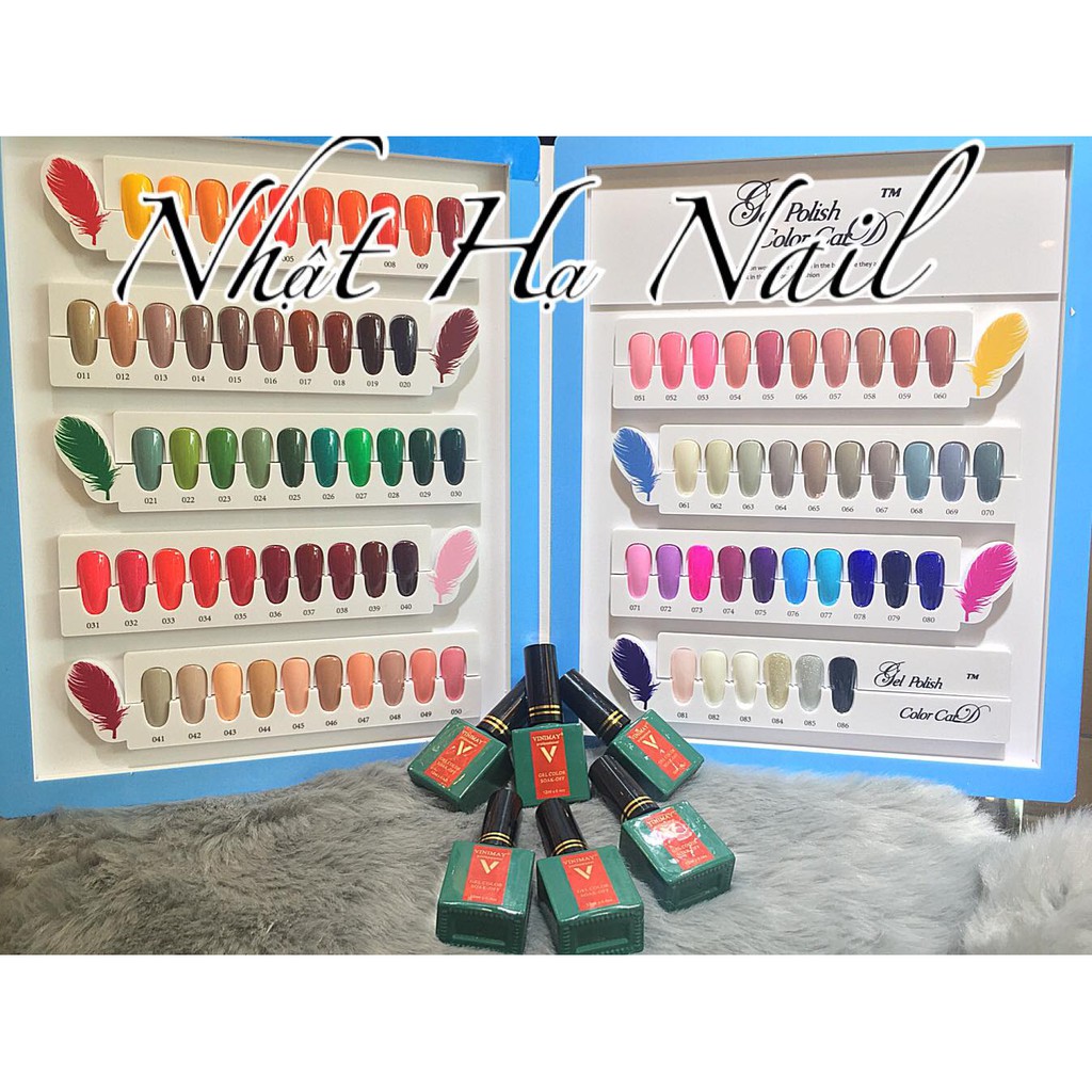 Sơn gel Vinimay ( Mã 1- 21) 86 màu hiện đại, sang trọng