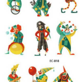 Hình xăm dán chủ đề Halloween