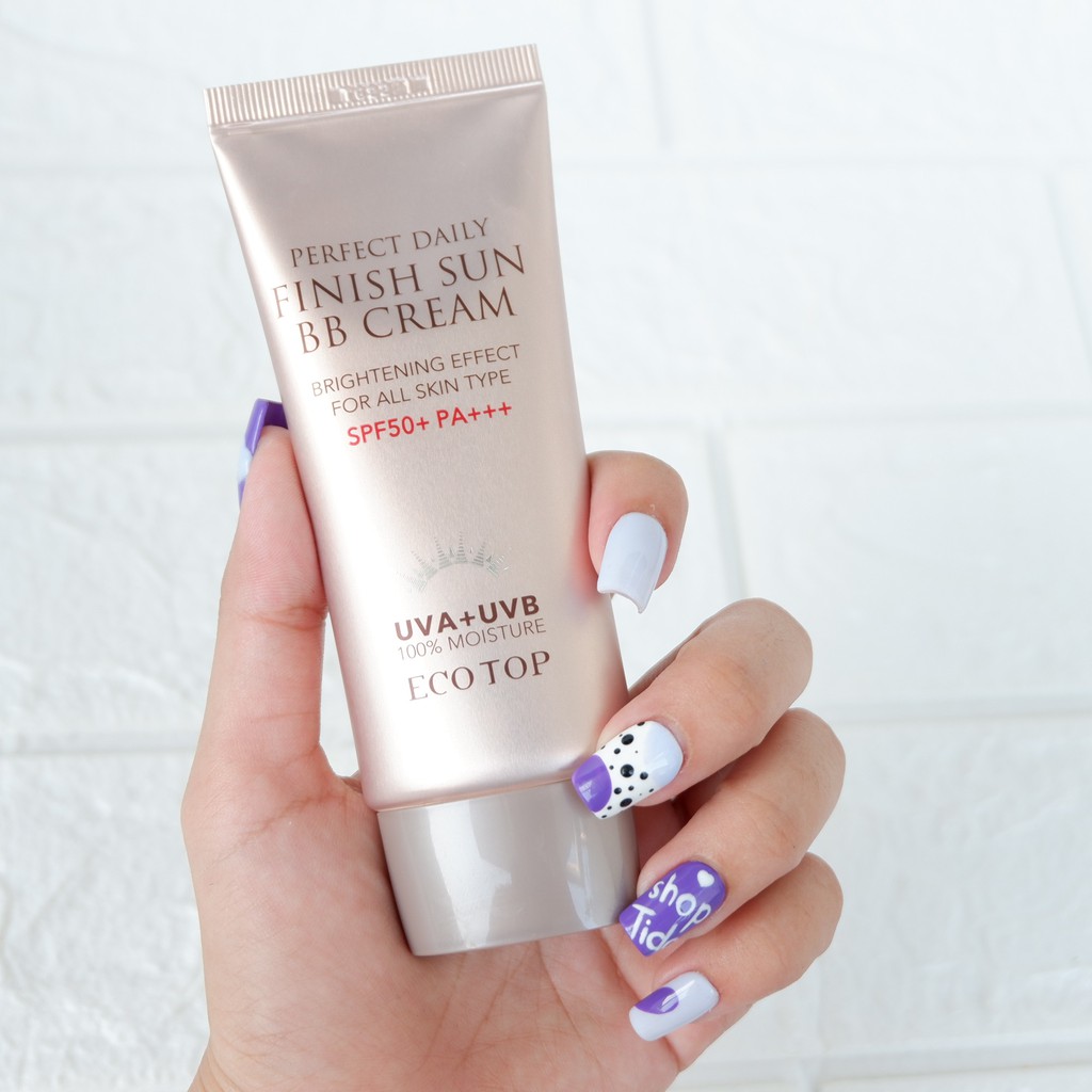 Kem nền chống nắng EcoTop Perfect Daily Finish Sun BB Cream SPF50+ PA+++ 50ml NPP Shoptido | BigBuy360 - bigbuy360.vn