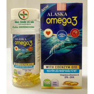 Viên dầu cá Omega 3 Nature Life Bổ não, sáng mắt, khỏe tim mạch - Hộp 100 viên