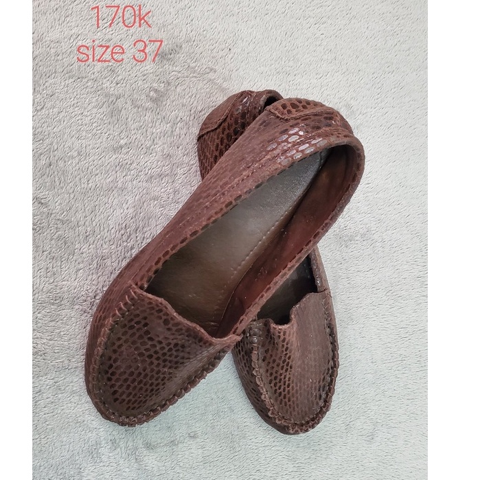 Giày công sở si hiệu da thật secondhand