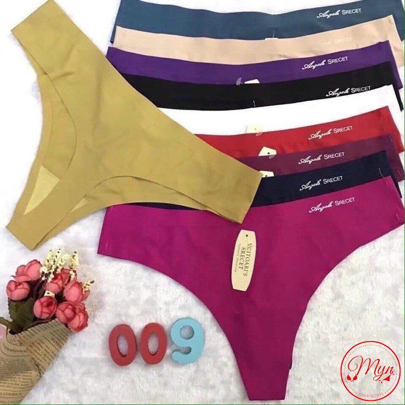 Sỉ 5 Quần Lót Su Victoria Lọt Khe Nữ 009