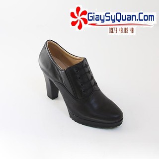 Giày Da Nữ Cao Gót 9cm ASECO32