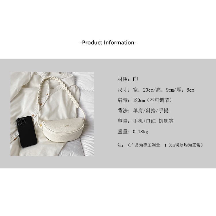 Fanli Túi Đeo Chéo Vai Thời Trang Pháp Chất Lượng Cao Cho Nữ