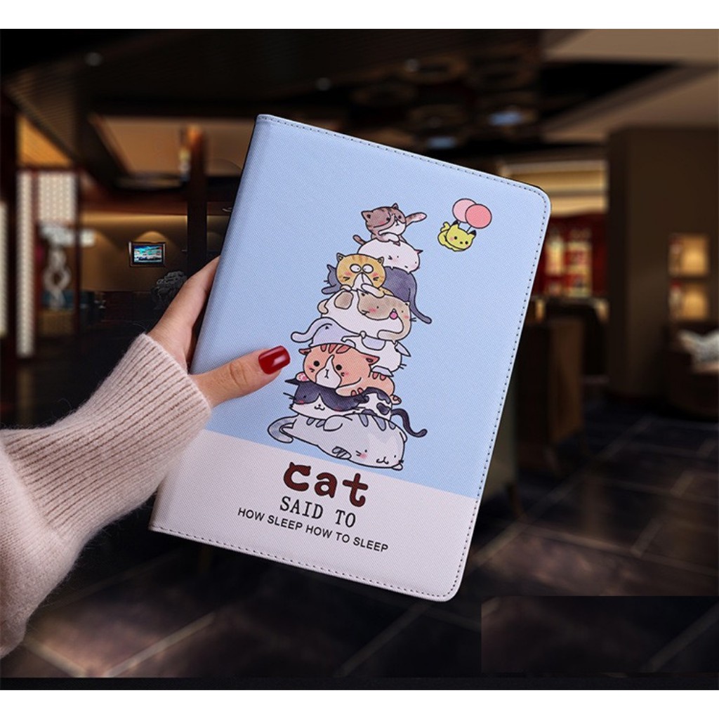Bao da ipad Air 4 silicon hình Mèo cute ốp ipad Air 2/Pro 11''/9.7/10.5/10.2 gen 7/8...MART CASE | BigBuy360 - bigbuy360.vn