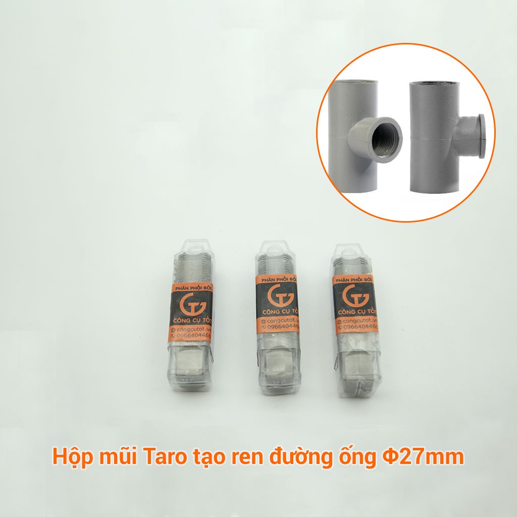 Mũi taro tạo ren đường ống Φ27