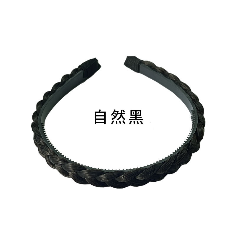 Băng Đô Bện Tóc Giả Hình Đầu Lâu Thời Trang Cho Nữ