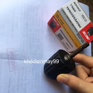 Bộ đầu chuyển máy khoan manh ranh tự động chuôi lục 0,8-10mm
