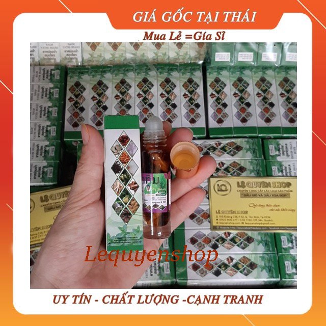 [Combo] 12 Chai Dầu Lăn Thảo dược 13 vị Thái Lan 8ml