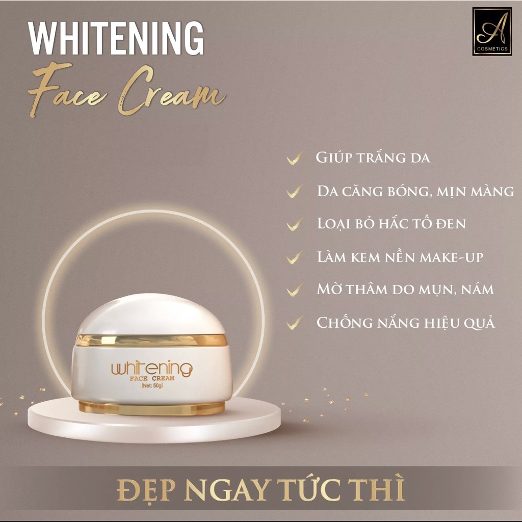 [Chính Hãng] Kem Face Pháp Acosmetics Mẫu Mới 2023 Date Mới, Trắng Da, Giảm Thâm, Nám, Hộp 20g