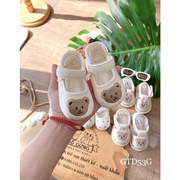Giày vải gấu trắng gtd53