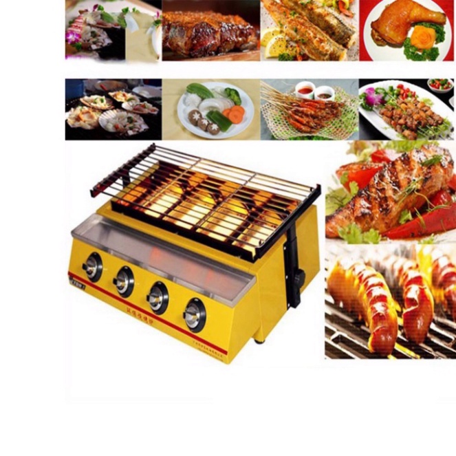 Bếp nướng bằng gas chuyên hải sản, nướng thịt bbq ETON ET-K222