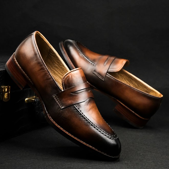 Giày nam thủ công Manzano phong cách mới thời thượng M88999