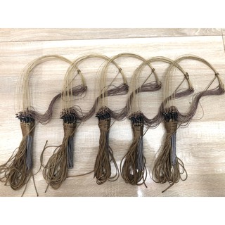 3 bộ giò đón - cáp inox se 4 - giò bẫy gà rừng 60 chân màu cỏ khô cáp inox không rỉ chân đã mài nhọn đánh mọi địa hình