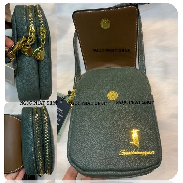 TÚI XÁCH NỮ XINH_ SIZE 14_HÀNG QUẢNG CHÂU CAO CẤP _ ĐEO CHÉO (Mã 2917)