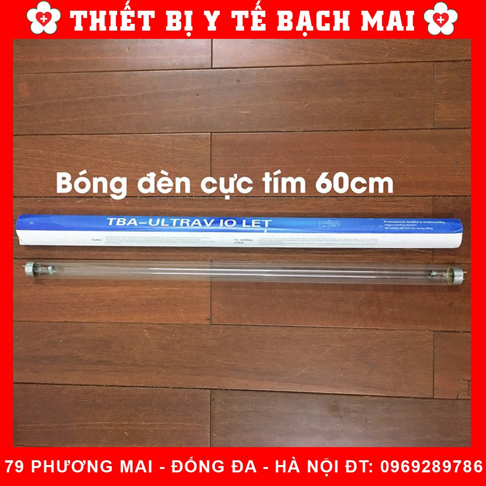 [COMBO Máng + Bóng UV 60cm ] Đèn Cực Tím Diệt Khuẩn Không Khí Inox Việt Nam