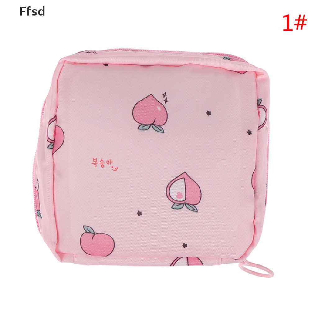 {Ffsd} Túi Đựng Đồ Trang Điểm Tampon Di Động Dễ Thương * Bán Chạy