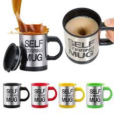 Cốc tự khuấy thông minh, cốc tự pha cafe Self Stirring Mug