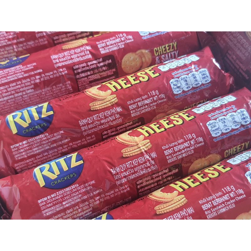 Bánh RITZ Kẹp Kem Phô Mai 118g | BigBuy360 - bigbuy360.vn