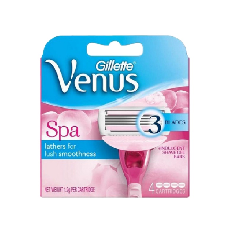 [Mã FMCGMALL -8% đơn 250K] Bộ 4 Lưỡi Dao Gillette Venus 3