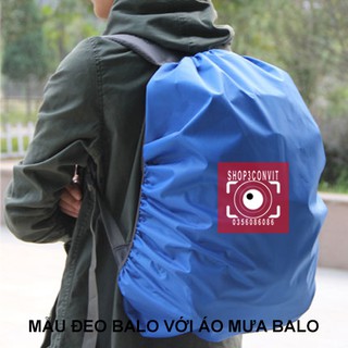Túi trùm balo đi mưa