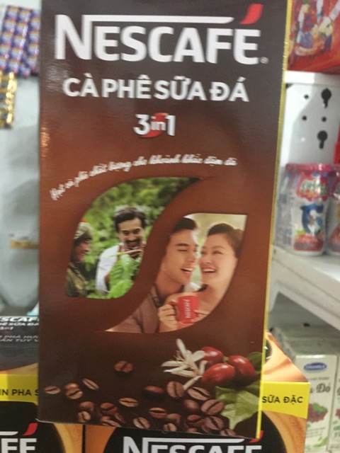 CÀ PHÊ SỮA ĐÁ NESCAFE 3 in 1 10 goi x 20g