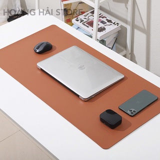 Bàn di chuột, miếng lót chuột khổ lớn kiêm deskpad thảm trải bàn làm việc chống nước hai mặt