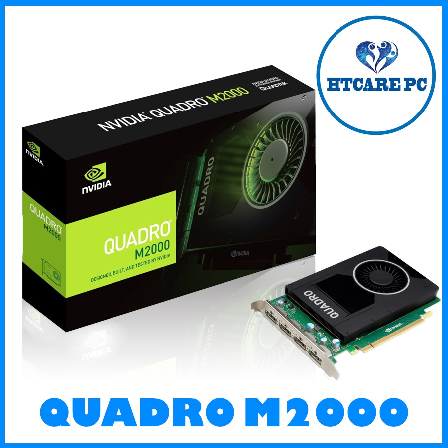 Card màn hình Chuyên Đồ Họa Render NVDIA QUADRO M2000 4GB GDDR5