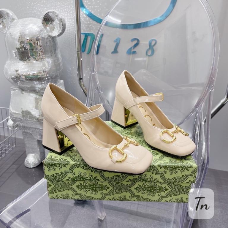 Giầy Gucci Bóng 3 Màu Full Size 35-39