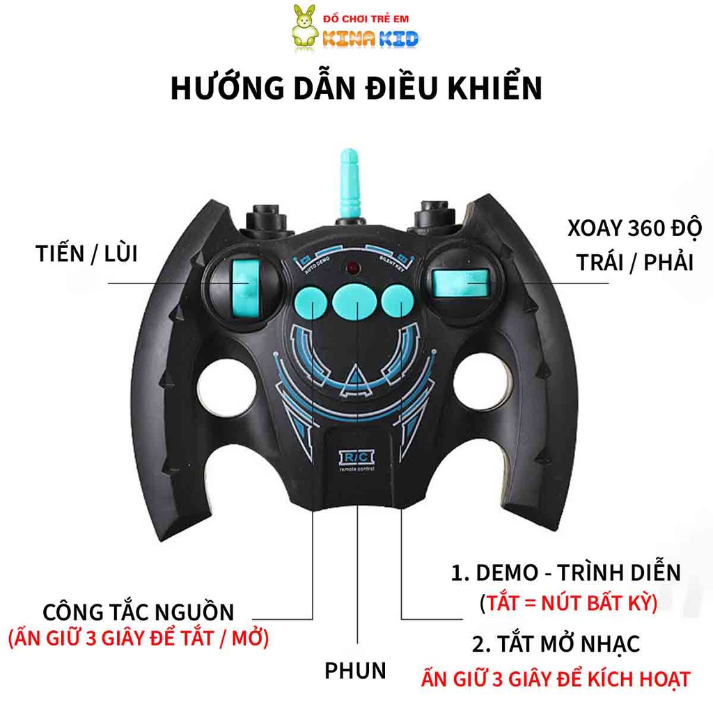 Xe Đua F1 Điều Khiển Từ Xa Tốc Độ Cao RC, Sóng 2.4Ghz, Xoay 360 Độ, Sáng Đèn, Phát Nhạc, Phun Sương Siêu Ngầu Cho Bé