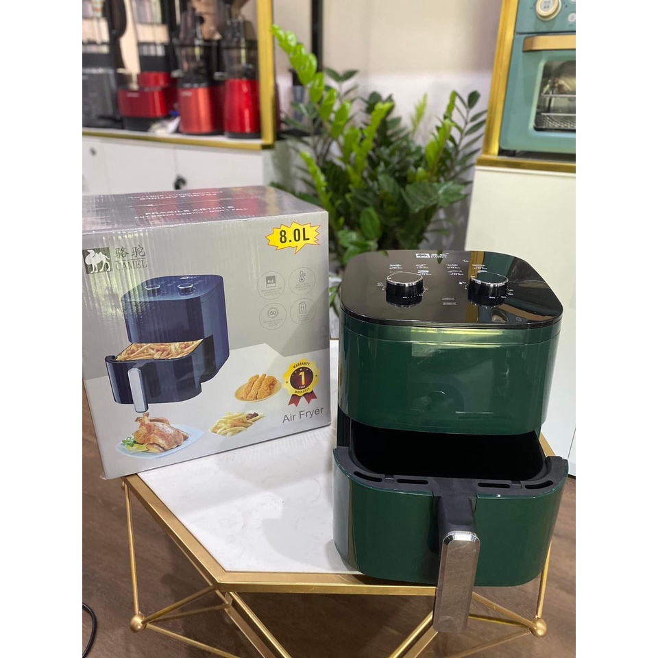 NỒI CHIÊN KHÔNG DẦU CAMEL 7L/ 8 LÍT BẢO HÀNH 12 THÁNG