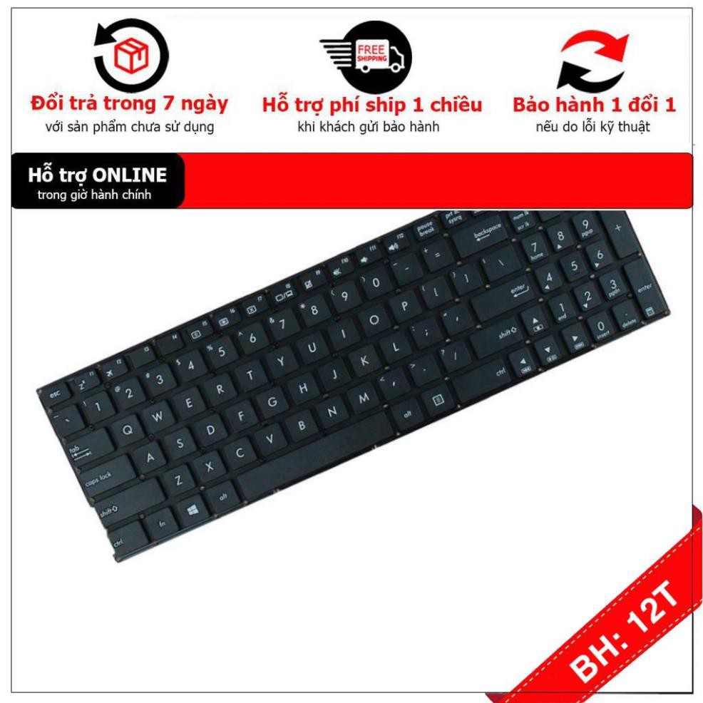 BH12TH Bàn Phím Laptop ASUS X542BA X542 X542B X542U X542UN X542UR Hàng Zin Mới 100% - Loại có nút nguồn trên Phím