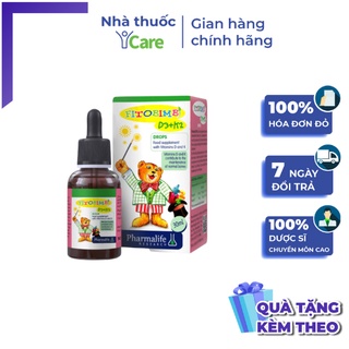[QUÀ TẶNG] Fitobimbi D3 + K2 drops chai 30ml giúp xương răng chắc khỏe