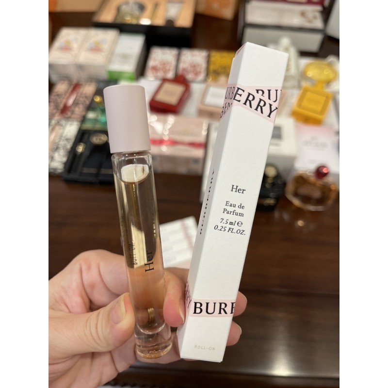 Nước hoa My Burberry Blush và Burberry Her edp mini dạng lăn