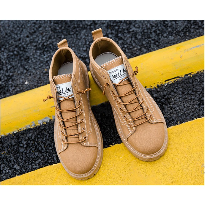 Giày boot nam cổ ngang ảnh thật màu lạ thời trang | BigBuy360 - bigbuy360.vn