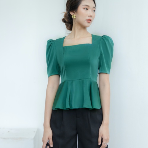 Quần Cullotes, Ly Lật, Vải Tuyết Mưa Hàn, Phong Cách Công Sở Clara Mare - TRS3003 | BigBuy360 - bigbuy360.vn