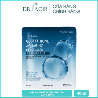 Mặt Nạ Thủy Tinh Căng Bóng GLUTATHIONE Dr.Lacir ( Hộp 3 miếng )