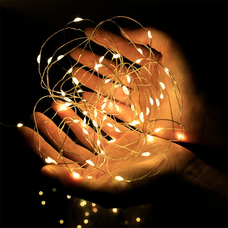 Dây Đèn Led Trang Trí Hộp Quà/Cửa Hàng/Tiệc Tùng Độc Đáo Tiện Dụng