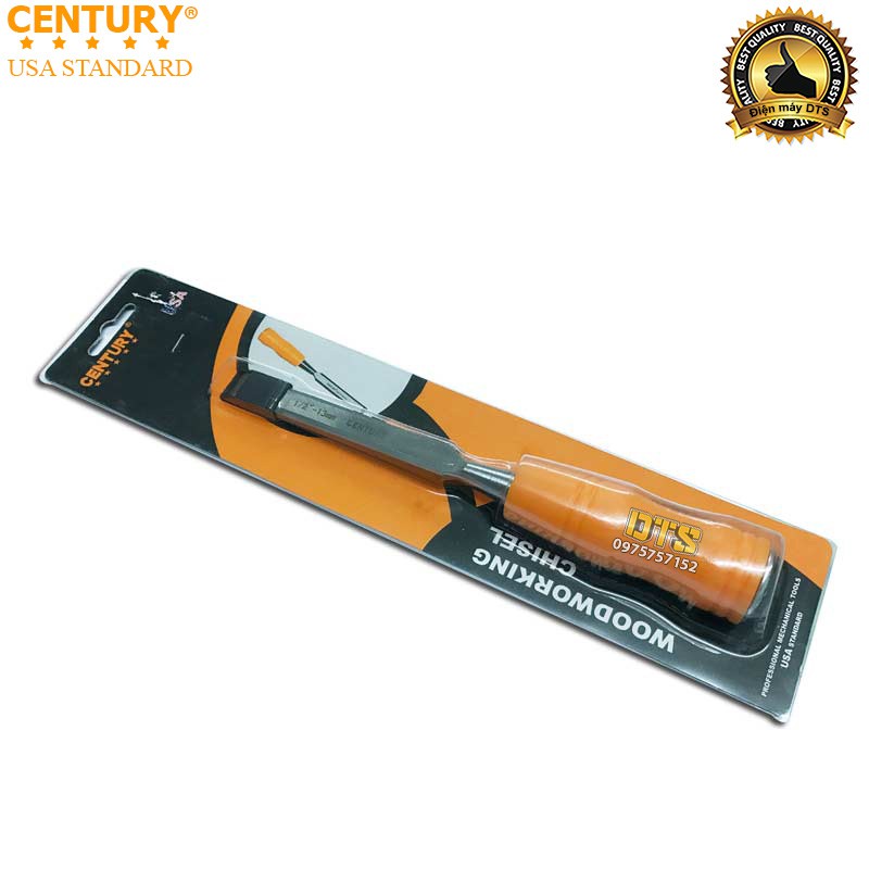 Đục gỗ CENTURY USA STANDARD chuẩn Mỹ mũi dẹt - Hàng chính hãng - Bản mới nhất