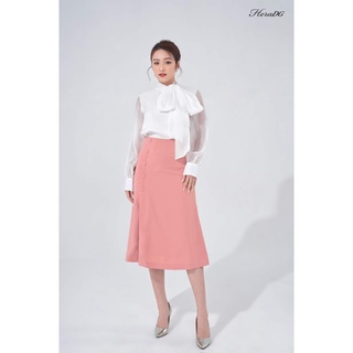 Áo sơ mi cổ nơ HeraDG - SASBA002