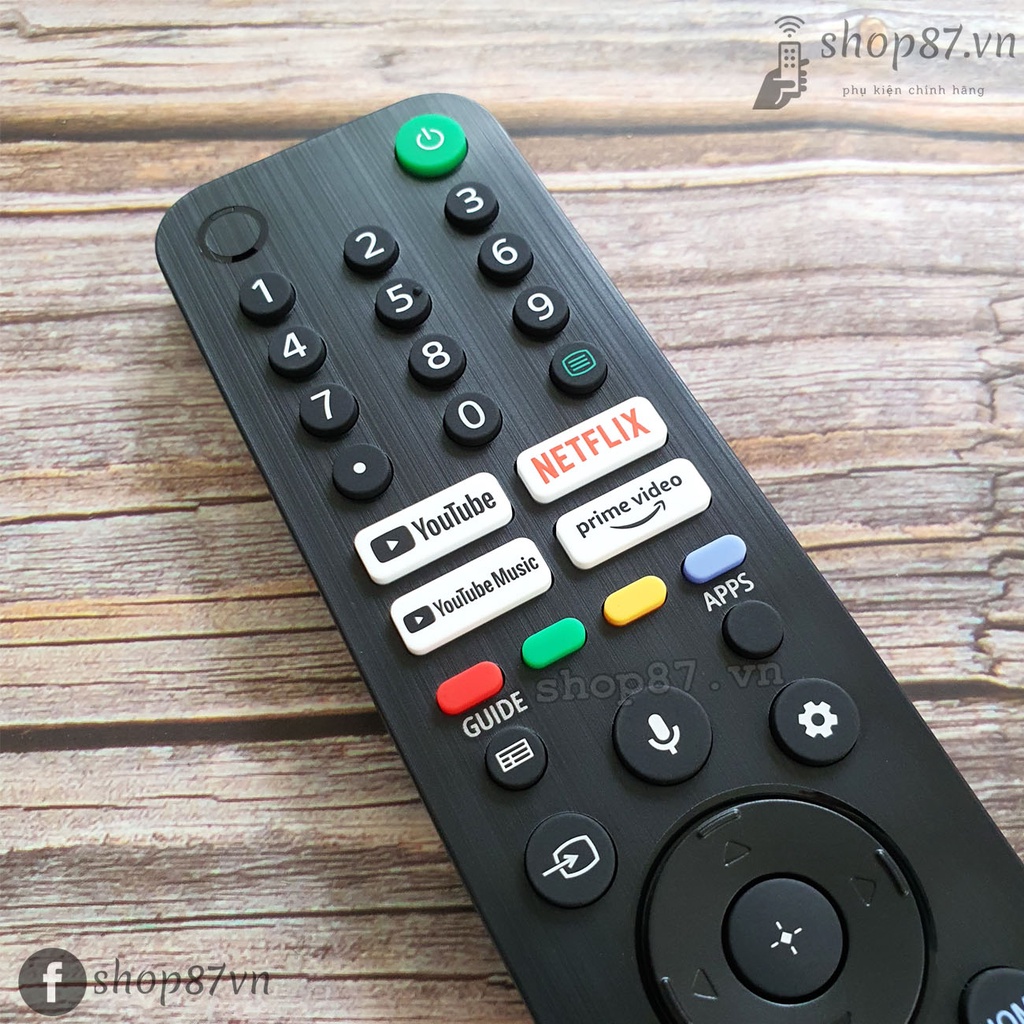 Điều khiển tv Sony RMF-TX520P chính hãng giọng nói