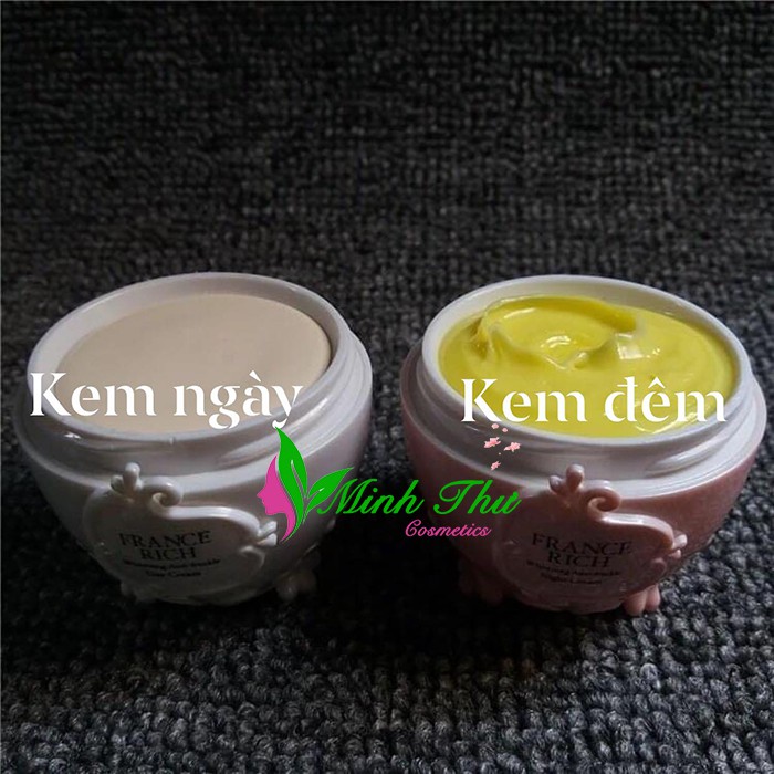 Kem France Rich Whitening Anti-Freckle Day &amp; Night Cream