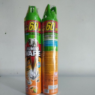 CHAI XỊT MUỖI JUMBO VAPE HƯƠNG CAM CHANH 600ML