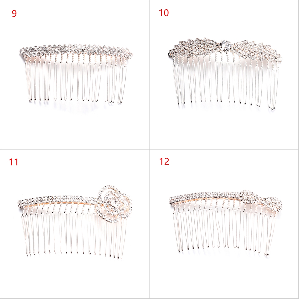 Lược Cài Tóc Cô Dâu Đính Đá