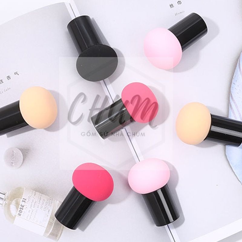 Dụng cụ tán phấn, kem dưỡng da mút siêu mềm TD6