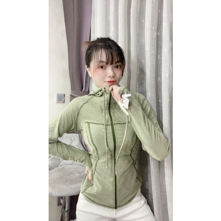 [46-55kg] Áo Khoác Thun Lạnh 4 Túi Vải Mặc Rất Mát, Hút Mồ Hôi. Áo Khoác Nữ Mỏng Ôm Nhẹ [Đốm Mẫu Mới]