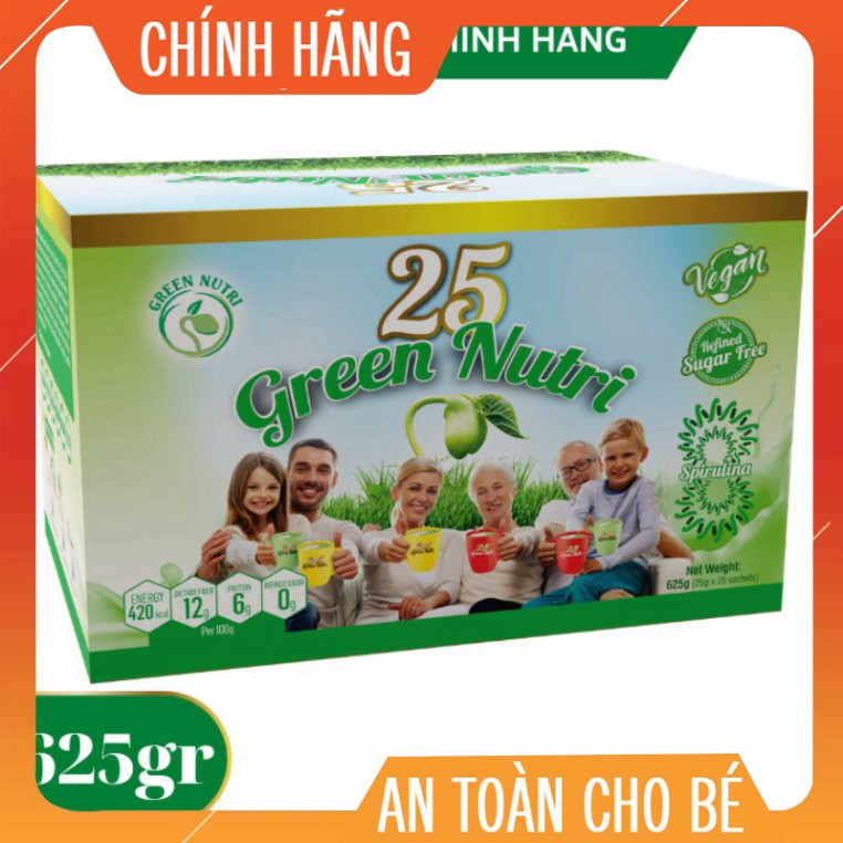 [Chính Hãng] Combo Lon & Hộp Sữa hạt ngũ cốc 25 Green Nutri