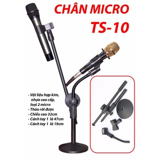 Chân đế micro để bàn TS-10