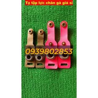 Tạ chì cho gà [ DA BÒ, NÚT KIM LOẠI] BỀN CHẮC